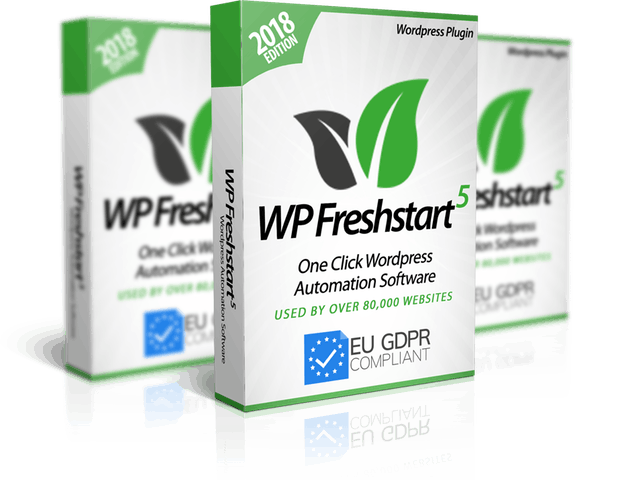 WP Freshstart 5 Review – Create Fully Loaded WordPress Sites in 60 seconds.